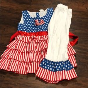 Patriotic boutique outfit!
